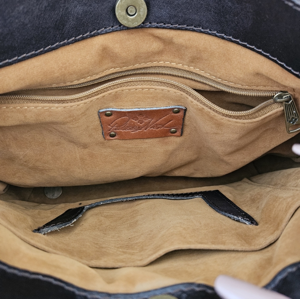 Patricia Nash Brown Leather Crossbody Bag - Picture 7 of 11